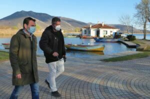 Επιτόπια αυτοψία του Δημάρχου Καστοριάς, Γιάννη Κορεντσίδη για προγραμματισμένες παρεμβάσεις σε Μαυροχώρι και Κορησό