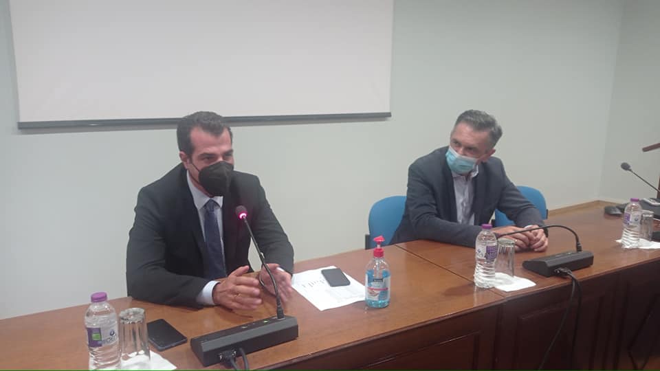 Ευρεία Σύσκεψη για την πορεία της Πανδημίας και την αντιμετώπισή της στην Περιφέρεια Δυτικής Μακεδονίας, παρουσία του Υπουργού Υγείας Θάνου Πλεύρη