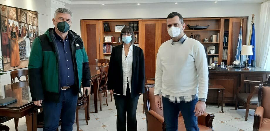 Εθιμοτυπική Επίσκεψη από τον σύνδεσμο ξενοδόχων ΠΕ Καστοριάς στην Αντιπεριφερειάρχη Καστοριάς