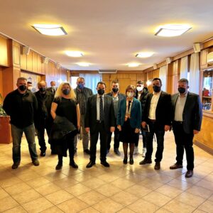 Συνάντηση του ΥπΑΑΤ, Γ. Γεωργαντά με εκπροσώπους μπλόκων από τις Σέρρες