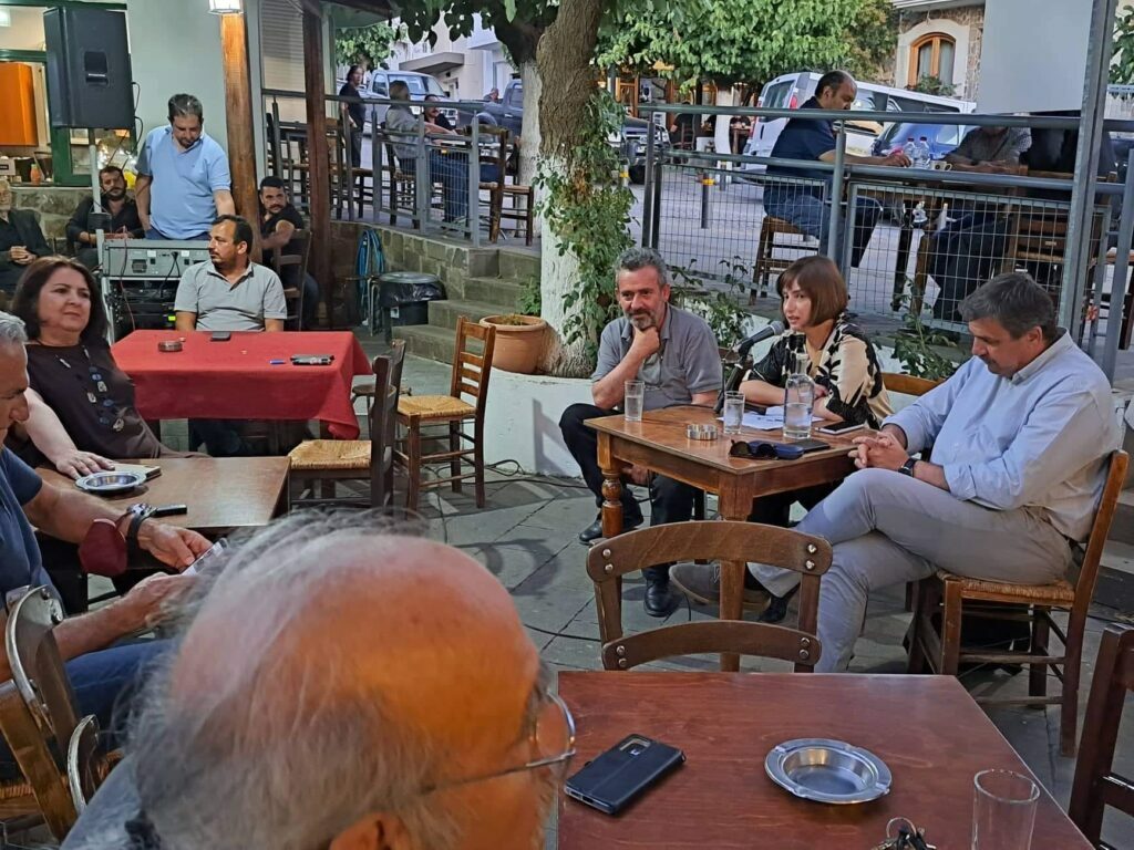 Περιοδεία της Γραμματέα της Κ.Ε. του ΣΥΡΙΖΑ – ΠΣ Ράνιας Σβίγκου στο Ρέθυμνο