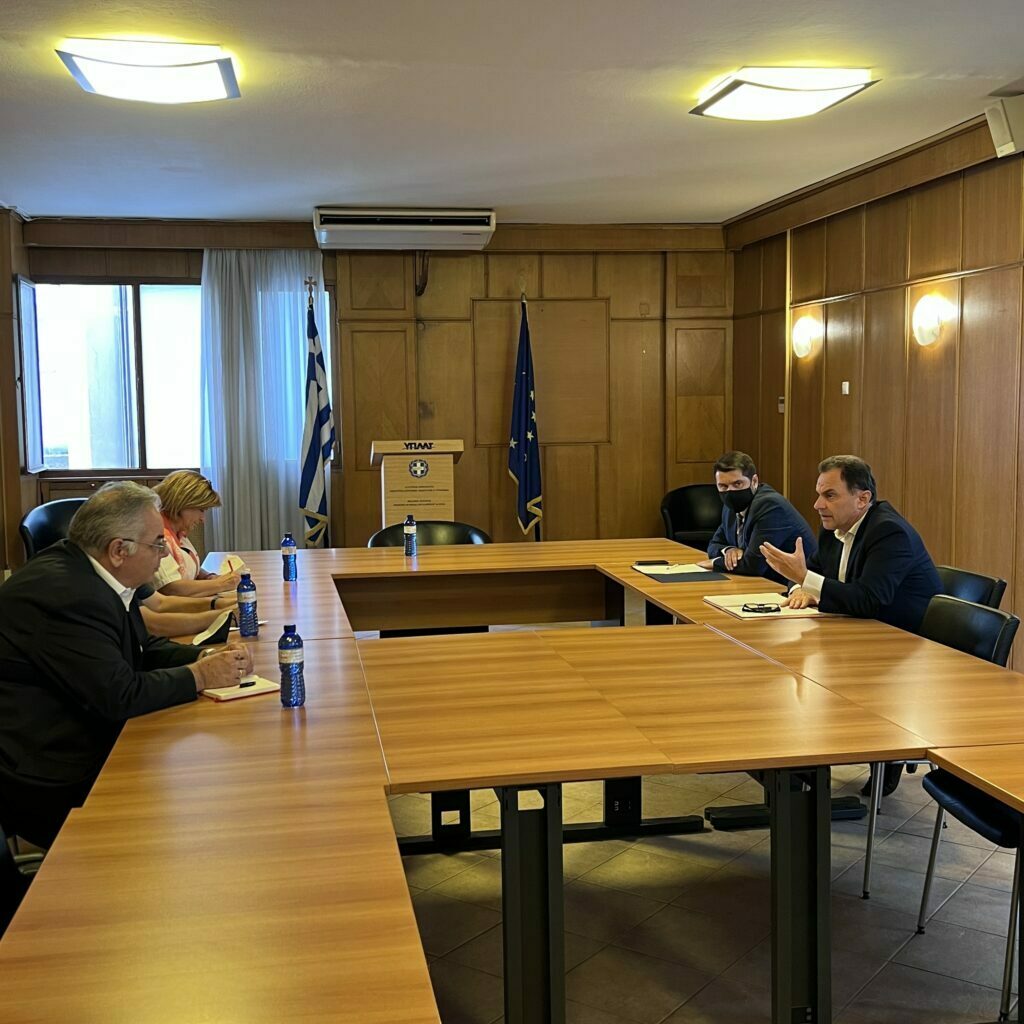 Συνάντηση Γεωργαντά με αντιπροσωπεία του ΚΚΕ