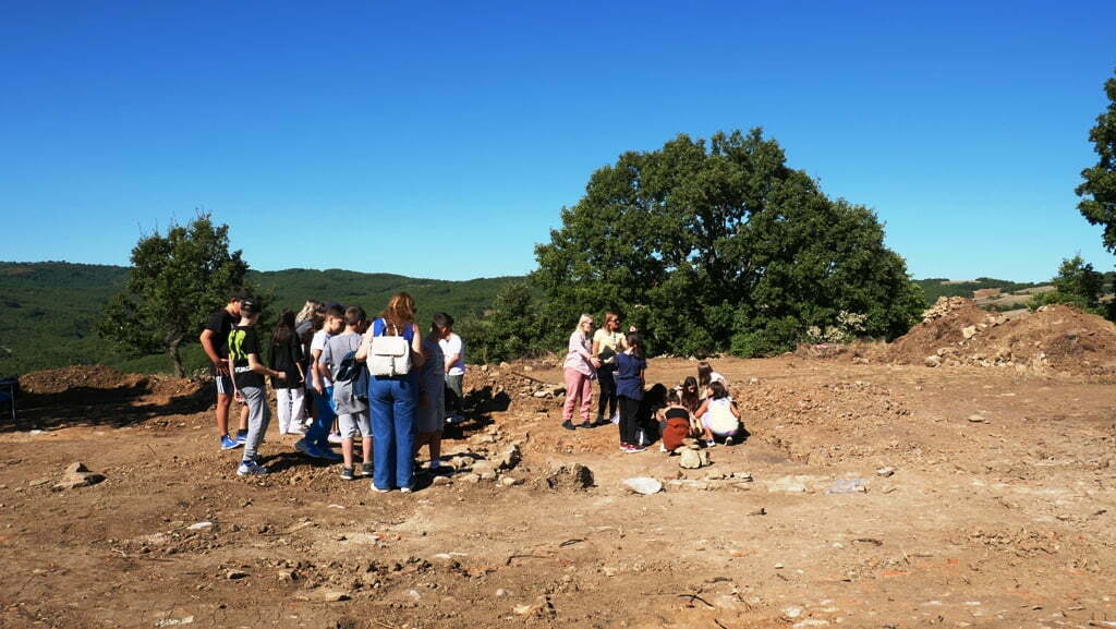 Επίσκεψη μαθητών στις ανασκαφές της κοινότητας Αγίου Γεωργίου για την «Ευρωπαϊκή Εβδομάδα Κινητικότητας»