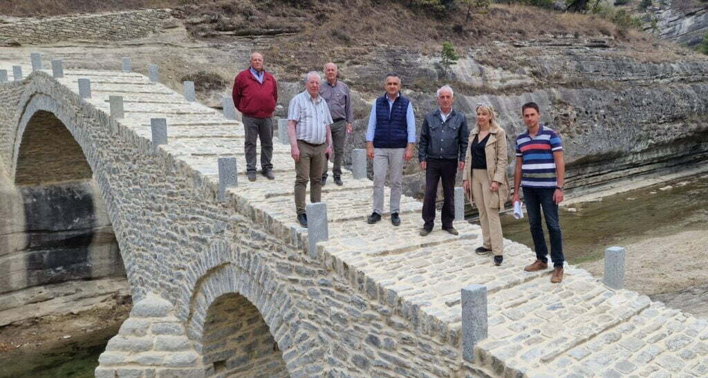 Ολοκληρώθηκαν οι εργασίες αποκατάστασης  του πετρογέφυρου Σβόλιανης  Αγίας Σωτήρας του Δήμου Βοΐου από  την Π.Ε. Κοζάνης.
