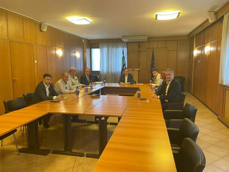 Ο Βουλευτής Ν. Κοζάνης κ. Γιώργος Αμανατίδης συμμετείχε σε συνάντηση εργασίας στο γραφείο του Υπουργού Αγροτικής Ανάπτυξης και Τροφίμων (ΥΠΑΑΤ) κ. Γιώργου Γεωργαντά