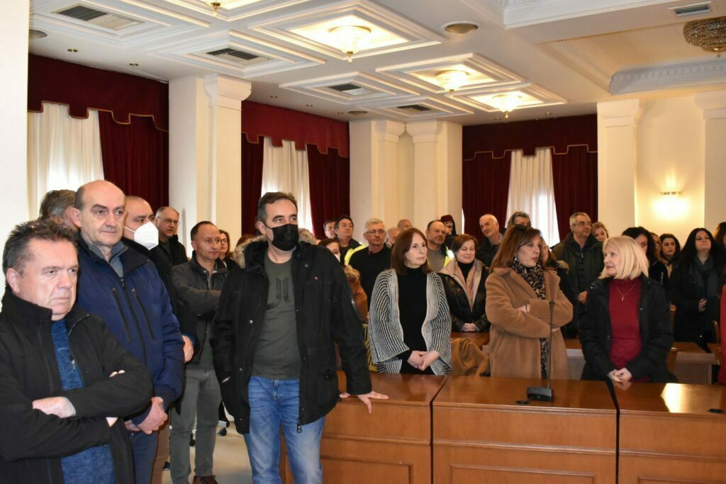 Κοπή βασιλόπιτας για τους εργαζόμενους του Δήμου Καστοριάς