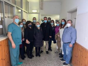 Μαζί για την Κοζάνη "Επίσκεψη στο γενικό Νοσοκομείο Κοζάνης