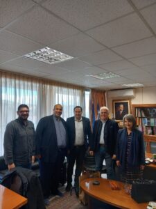 Εθιμοτυπική επίσκεψη του υποψηφίου βουλευτή Γιάννη Γιάτσιου στο Διοικητήριο της Περιφερειακής Ενότητας Γρεβενών και στο Δημαρχείο της πόλης των Γρεβενών
