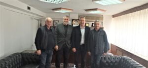 Ο υπ. Βουλευτής Γιώργος Καλαμάρας επισκέφτηκε το Εμπορικό Επιμελητήριο Γρεβενών.