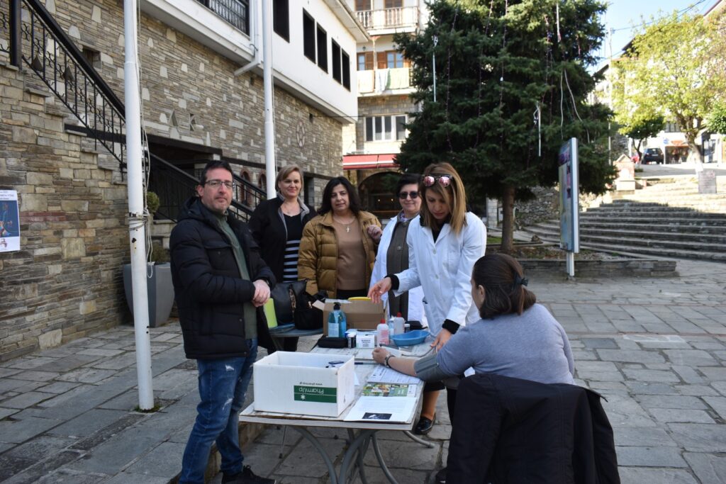 Μετρήσεις σακχάρου και αρτηριακής πίεσης από τον Δήμο Καστοριάς στο πλαίσιο της Παγκόσμιας Ημέρας Υγείας