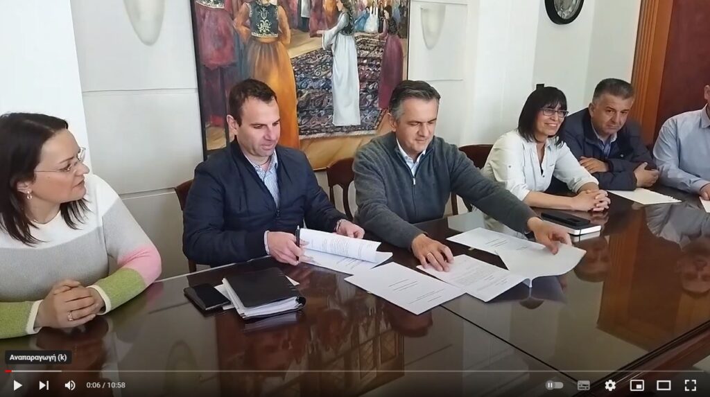 Υπογραφή σύμβασης προϋπoλογισμού 307 498,85€ για την «Εκτέλεση έργων συντήρησης Δήμου Καστοριάς»