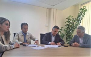 Υπογραφή σύμβασης εκτέλεσης του έργου «Αποκατάσταση δομήματος Αρχοντικού Μανούση – Δούκα Τζάτζα στη Σιάτιστα»