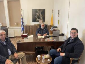 Επισκέφθηκα τον Δήμαρχο Πτολεμαίδας κ. Παναγιώτη Πλακεντά στο πλαίσιο των προγραμματισμένων συναντήσεων μου με φορείς του Δήμου Εορδαίας.
