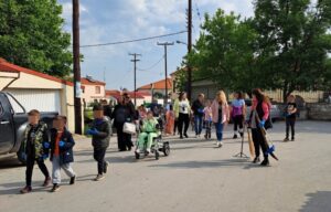 Δράσεις καθαριότητας, φύτευσης και καλλωπισμού στην κοινότητα Αμμοχωρίου από το Γραφείο Εθελοντισμού Δήμου Φλώρινας