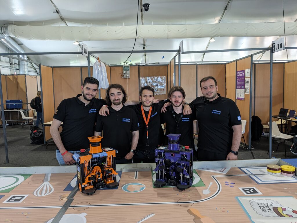 Η φοιτητική ομάδα του Πανεπιστημίου Δυτικής Μακεδονίας HyperionRoboticsστον 30ο Ευρωπαϊκό Διαγωνισμό Ρομποτικής Eurobot2023.
