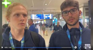Ο Δημήτρης Παπάζογλου και ο Νίκος Χωλόπουλος μιλάνε για το ασημένιο μετάλλιο που κατέκτησαν στο Ευρωπαϊκό πρωτάθλημα Εφήβων