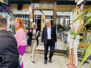 Επίσκεψη στα καταστήματα του κλάδου της Εστίασης με τον συνάδελφο Γιώργος Αμανατίδης και την Πρόεδρο ΔΗΜ.ΤΟ Βόϊου στην Νεάπολη και στο Τσοτύλι Βόϊου Κοζάνης