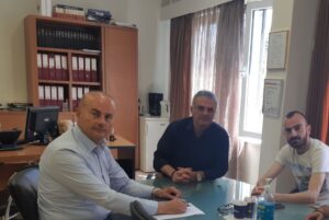 Επίσκεψη του Υποψηφίου Δημάρχου Καστοριάς Γρηγόρη Γρηγοριάδη στο Επιμελητήριο Καστοριάς