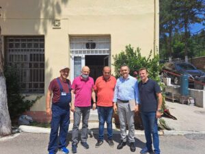 Επίσκεψη του Περιφερειάρχη Δυτικής Μακεδονίας Γ. Κασαπίδη στο Γενικό Νοσοκομείο Φλώρινας