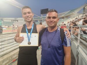 Ασημένιος ο Αντώνης Τζιαμπίρης στο Πανελλήνιο Πρωτάθλημα Νέων στα 200μ