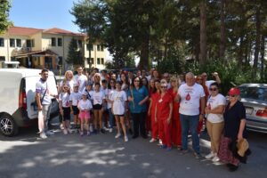 Από τη Φλώρινα πέρασε η 21η Πανελλήνια Λαμπαδηδρομία Εθελοντών Αιμοδοτών