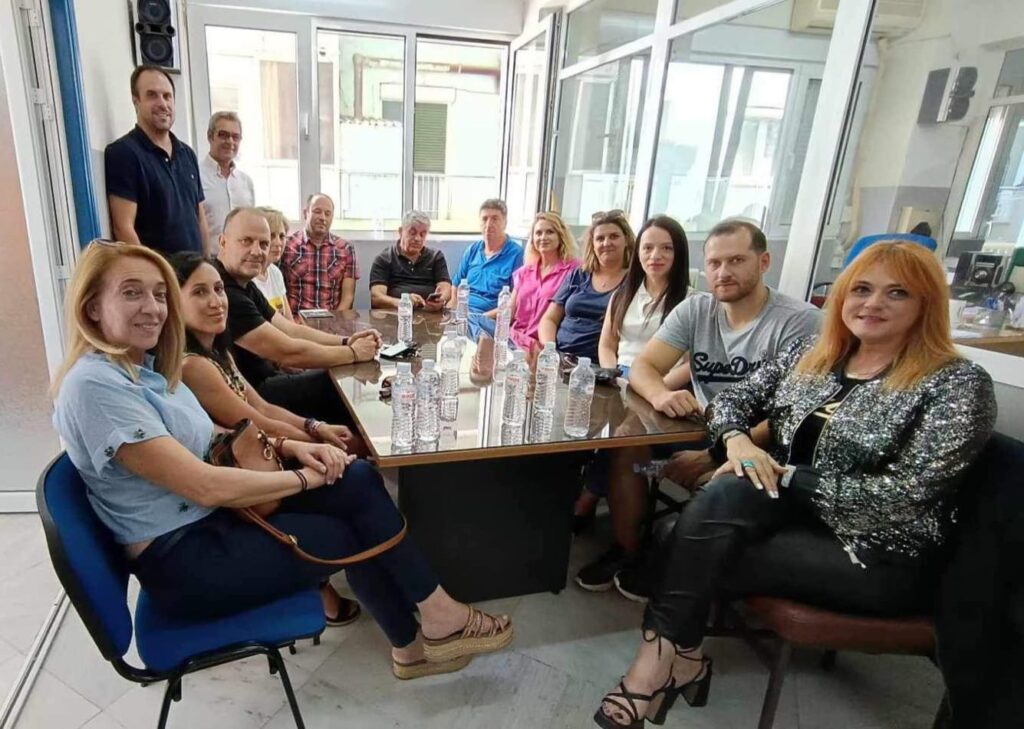 Ο υποψήφιος Δήμαρχος Άκης Τσούκας πραγματοποίησε επίσκεψη στο Εργατοϋπαλληλικό Κέντρο Καστοριάς