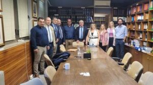 Συνάντηση του υποψήφιου δημάρχου Κοζάνης Γιάννη Κοκκαλιάρη, συνοδευόμενου από κλιμάκιο υποψηφίων του συνδυασμού Μαζί για την Κοζάνη με φορείς της πόλης!