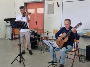 Το Μουσικό Σχολείο Αμυνταίου φιλοξένησε δύο εξαίρετους μουσικούς και καθηγητές