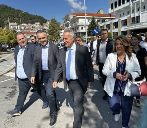 Στην Καστοριά, με τον Περιφερειάρχη Δυτικής Μακεδονίας και εκ νέου υποψήφιο Γιώργο Κασαπίδη - «Πορεία Δημιουργίας»