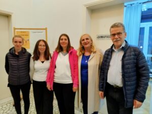 Συνάντηση με την πρόεδρο Κατερίνα Πατσώνα και τα μέλη του Διοικητικού Συμβουλίου του Σωματείου Γονέων και Κηδεμόνων με τρία παιδιά Κοζάνης, είχε ο δήμαρχος Κοζάνης Λάζαρος Μαλούτας