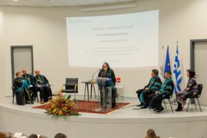 Αναγόρευση της στιχουργού Λίνας Νικολακοπούλου σε Επίτιμη Διδάκτορα του Τμήματος Νηπιαγωγών, της Σχολής Κοινωνικών και Ανθρωπιστικών Επιστημών του Πανεπιστημίου Δυτικής Μακεδονίας
