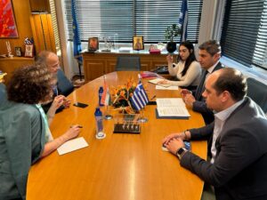Συνάντηση Αυγενάκη με Γερμανό πρεσβευτή με στόχο την ενίσχυση των ελληνογερμανικών σχέσεων στον αγροδιατροφικό τομέα