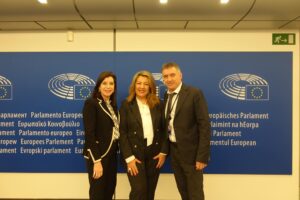 Στις Βρυξέλλες και στο Ευρωπαϊκό Κοινοβούλιο έπειτα από πρόσκληση της Ευρωβουλευτή και εξαίρετης φίλης Άννας- Μισέλ Ασημακοπούλου