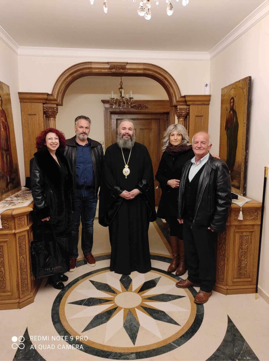 Τη Δευτέρα,11 Δεκεμβρίου,ο Σύλλογος Μικρασιατών Πτολεμαΐδας επισκέφτηκε τον νέο Ποιμενάρχη, κ. Ειρηναίο.