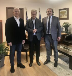 Συνάντηση Δήμαρχου Αμυνταίου με Περιφερειάρχη και Αντιπεριφερειάρχη Δυτικής Μακεδονίας