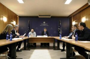 Συνάντηση εργασίας, πραγματοποίησε ο Πρόεδρος του Πανελλήνιου Συνδέσμου Εκτροφέων Γουνοφόρων Ζώων Μιλτιάδης Καρακουλάκης με τον Υπουργό Αγροτικής Ανάπτυξης και Τροφίμων Λευτέρη Αυγενάκη.