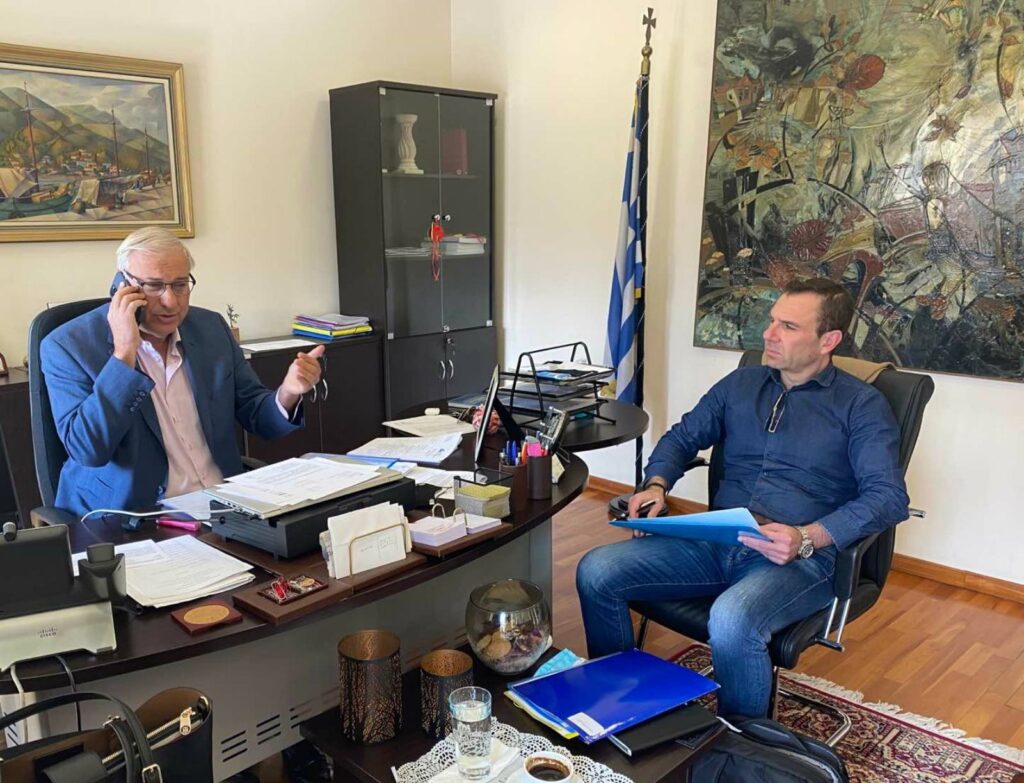 Διαδοχικές συναντήσεις εργασίας του Δημάρχου Καστοριάς με Υπουργούς και υπηρεσιακούς παράγοντες