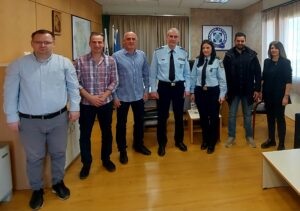 Εθιμοτυπική επίσκεψη της Ένωσης Αξιωματικών Ελληνικής αστυνομίας Δυτικής Μακεδονίας στον γενικό περιφερειακό αστυνομικό διευθυντή Δυτικής Μακεδονίας