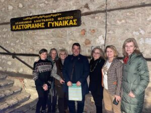 Με πολλή χαρά και συγκίνηση φιλοξενήσαμε χθες στο Δεληνάνειο Λαογραφικό Μουσείο Καστοριανής Γυναίκας τον Ολυμπιονίκη Κ. Πύρρο Δήμα