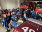 Εκπαίδευση σε πρακτικές διάσωσης και απεγκλωβισμού τραυματία σε συνεργασία Πυροσβεστικής και ΕΚΑΒ.