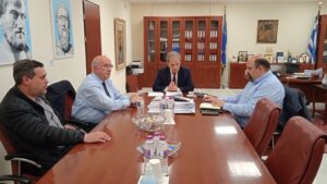 Επίσκεψη του Υφυπουργού Κλιματικής Κρίσης και Πολιτικής Προστασίας στην Περιφέρεια Δυτικής Μακεδονίας