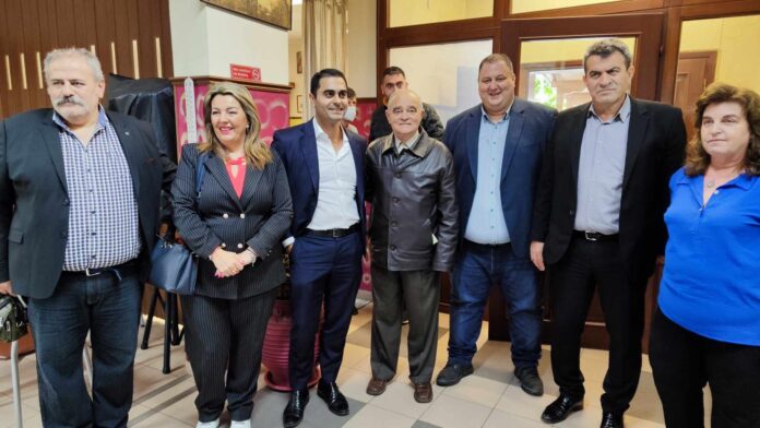 Επίσκεψη του υποψήφιου ευρωβουλευτή Ορέστη Ομράν Κουκουβιτάκη στην Καστοριά