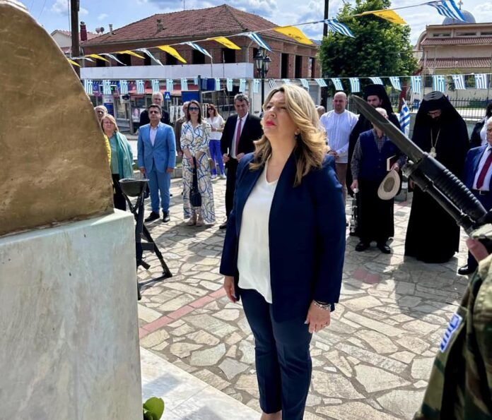 Η Βουλευτής Καστοριάς παρέστη στις εκδηλώσεις μνήμης των ηρωικώς πεσόντων Ελλήνων Αξιωματικών