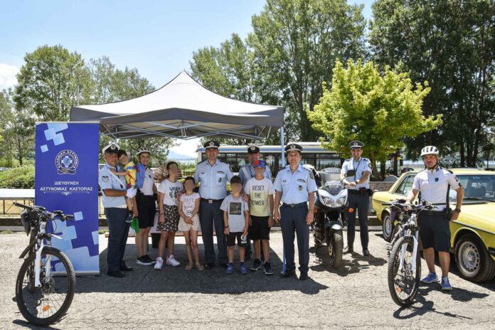 Για ακόμη μία χρονιά στέφθηκε με απόλυτη επιτυχία η λειτουργία περιπτέρου κυκλοφοριακής αγωγής του Τμήματος Τροχαίας Καστοριάς.