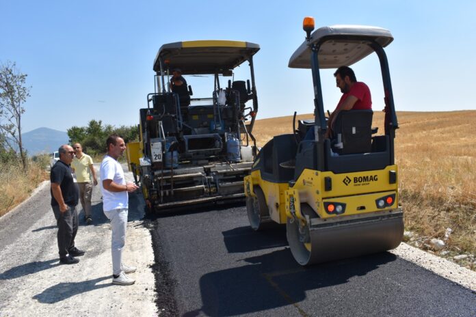 Αυτοψία του Δημάρχου Καστοριάς Γιάννη Κορεντσίδη σε εν εξελίξει έργα του Δήμου