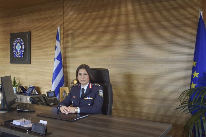 Βιογραφικό της ταξιαρχου Πολυξένης Μπακλεση διευθύντρια της διεύθυνσης αστυνομίας Καστοριάς