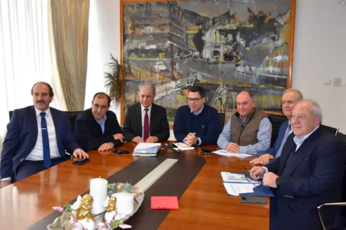 Σύσκεψη εργασίας κυβερνητικού κλιμακίου στο Γραφείο του Αντιπεριφερειάρχη Φλώρινας
