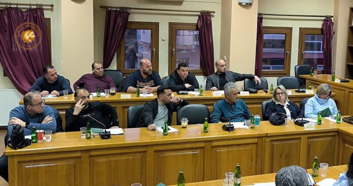 Ενημερωτική συνάντηση Δημάρχου Αμυνταίου με τους Προέδρους Κοινοτήτων για το πρόγραμμα οδοποιίας στήριξης της επιχειρηματικότητας