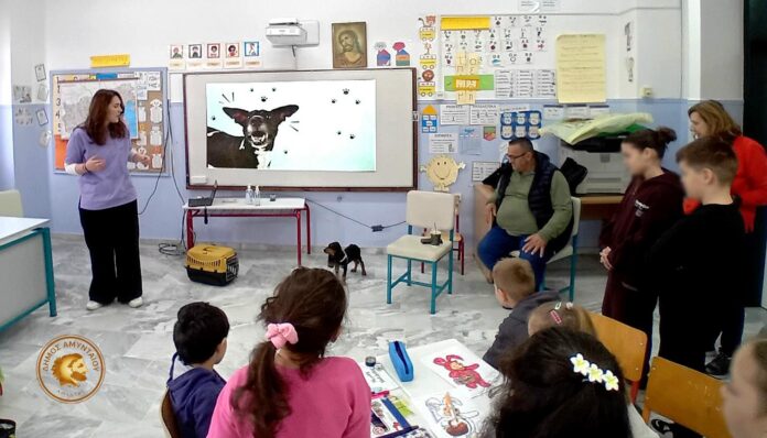 Ο Δήμος Αμυνταίου τίμησε την Παγκόσμια Ημέρα Αδέσποτων Ζώων με δράσεις ενημέρωσης στα σχολεία