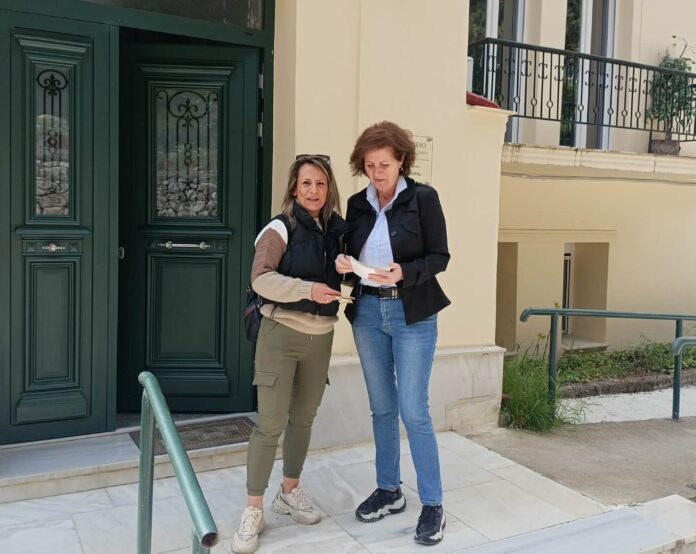 Παράδοση εσόδων πασχαλινού φιλανθρωπικού παζαριού στο Γηροκομείο Καστοριάς